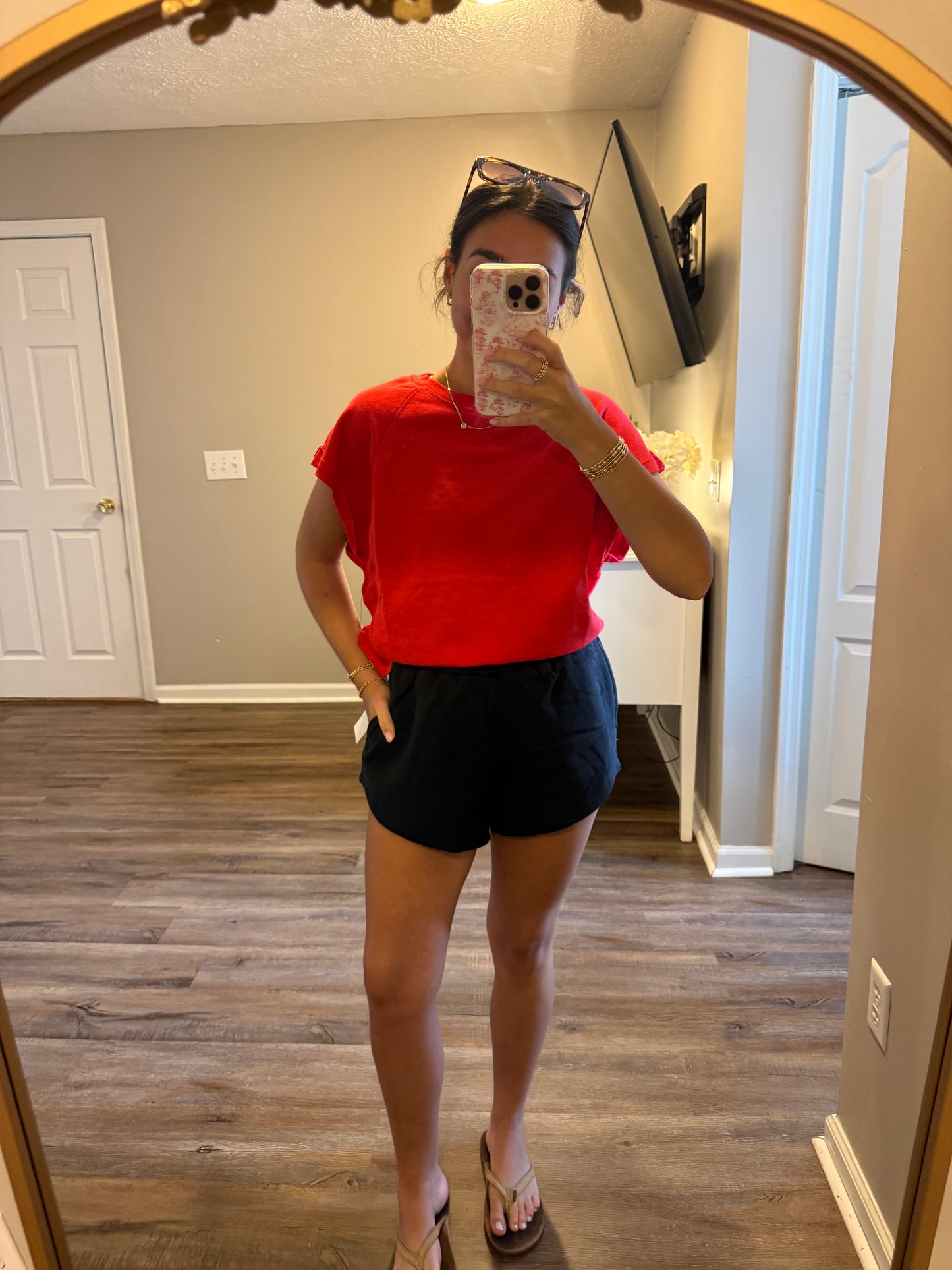 Black Sweatshort