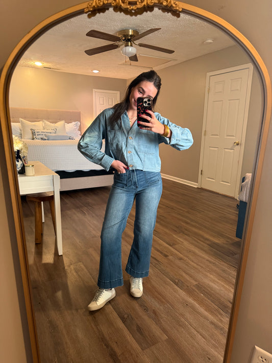 Denim Top