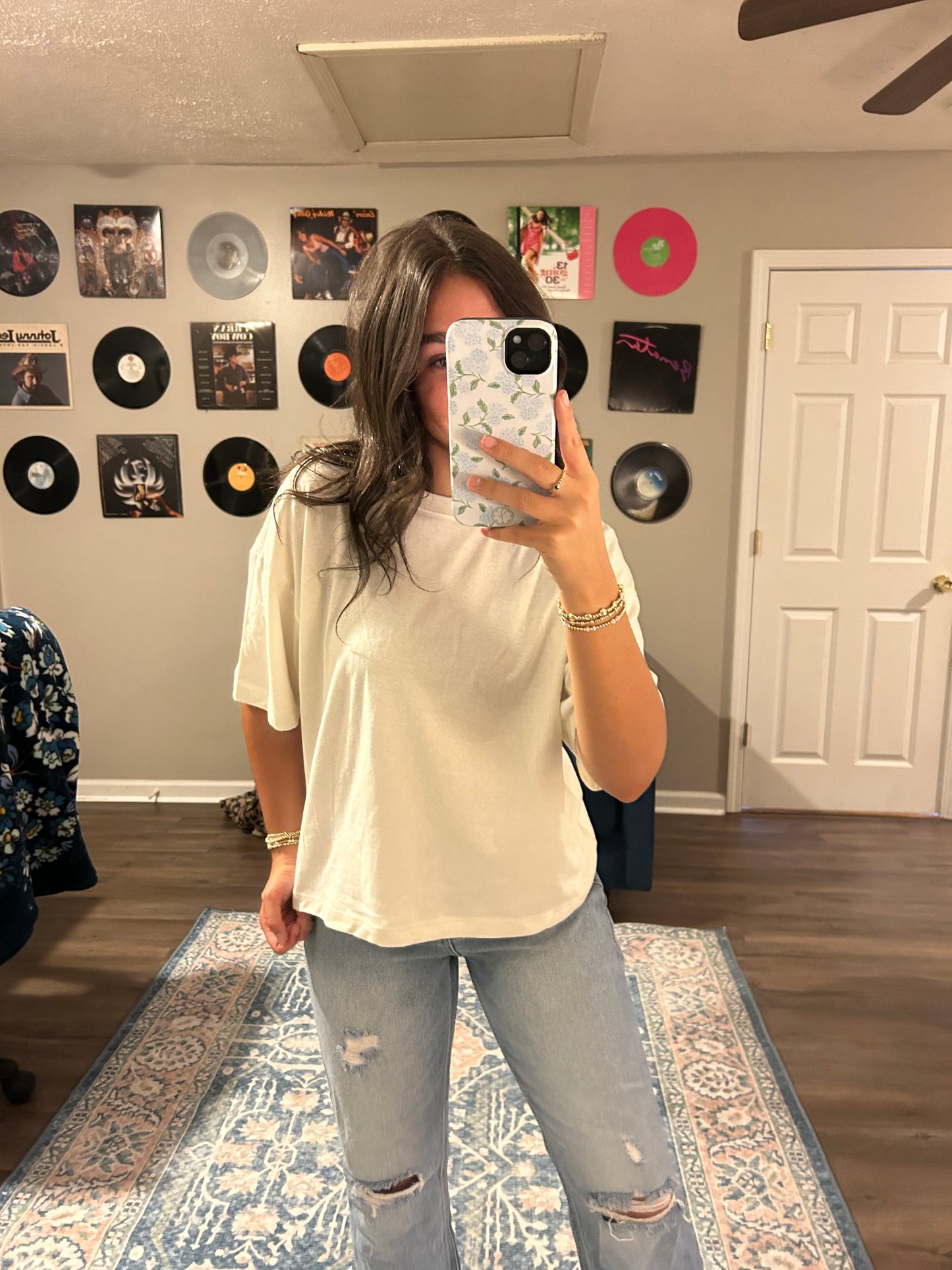 Vintage White Tee