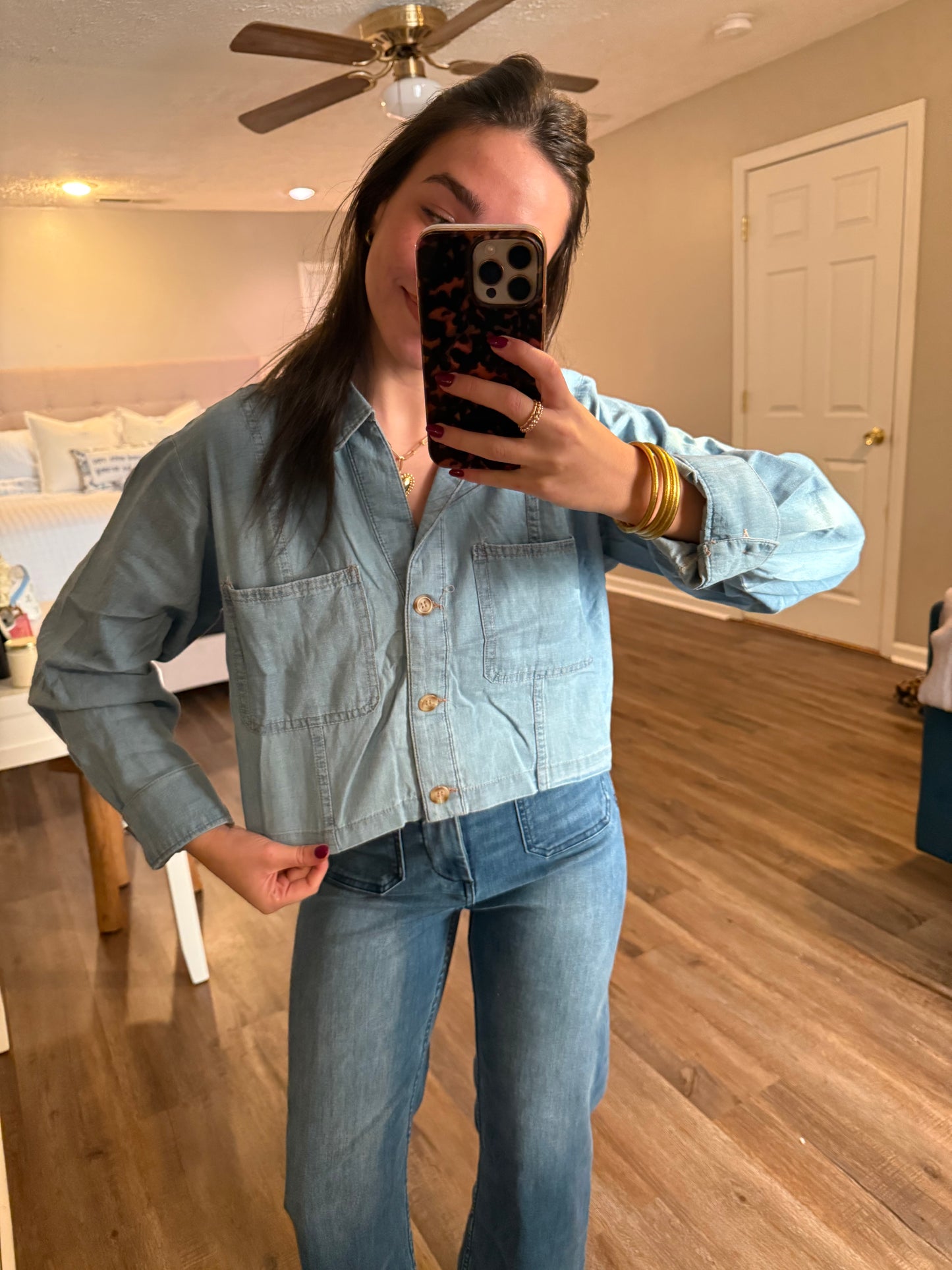 Denim Top