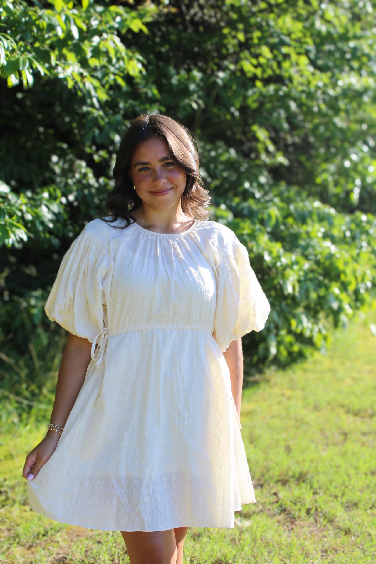 Puff Sleeve Dress