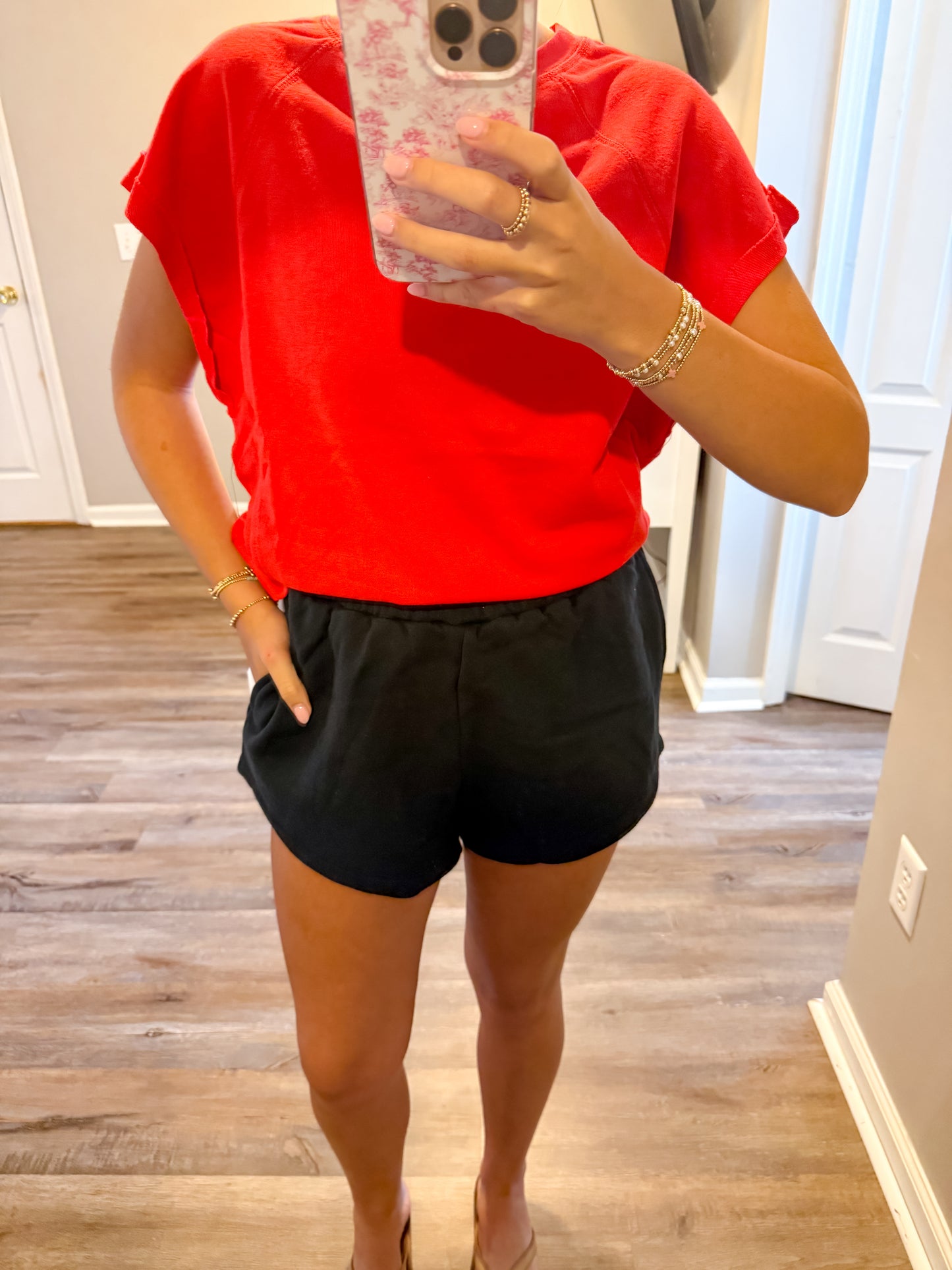 Black Sweatshort