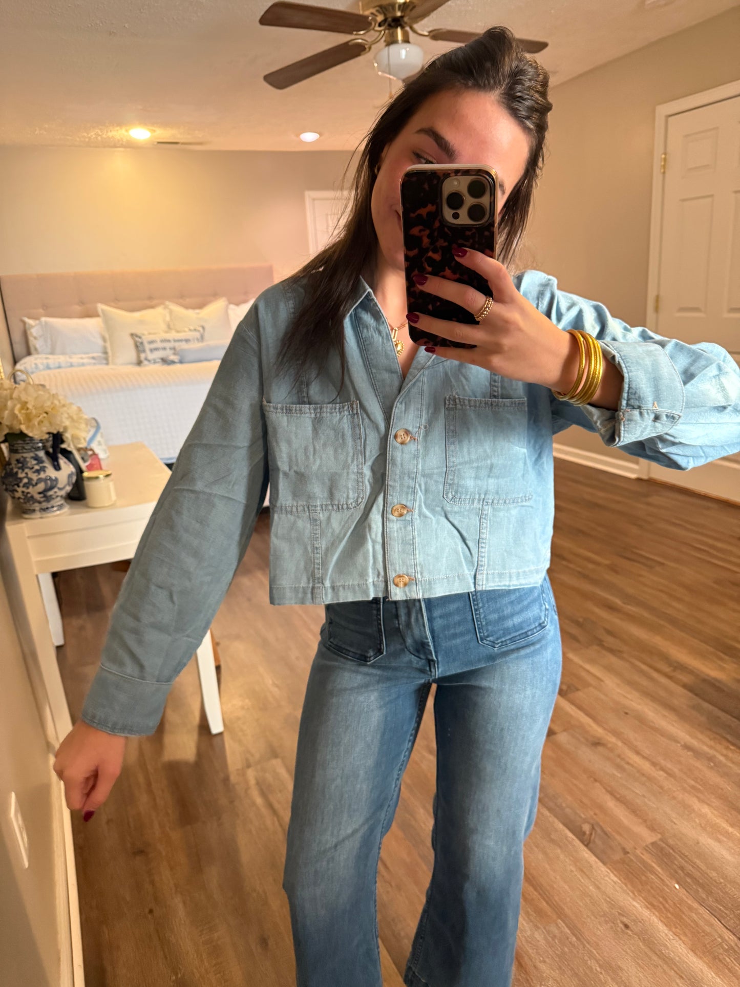 Denim Top
