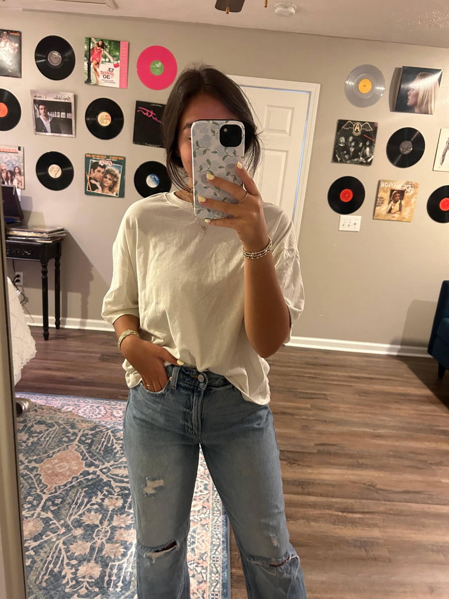 Vintage White Tee